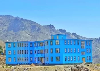A 30-classroom school has been built by residents at a cost of AFN 20 million in Jaghori district of Ghazni Province. (Photo: Exclusive)