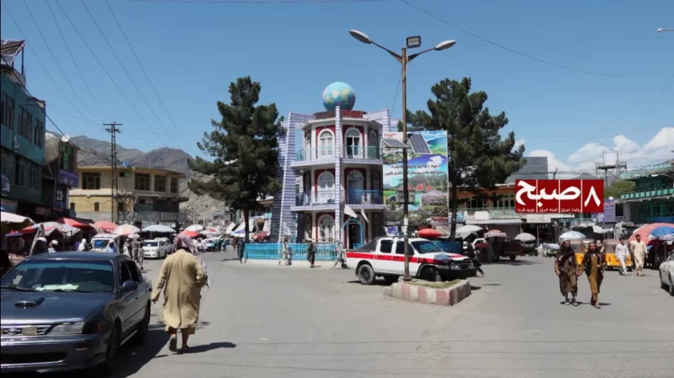 A view of a busy street in a part of the Kunar province (Photo: 8am.media)