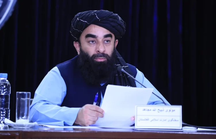 Zabihullah Mujahid - the Taliban Spokesperson (Photo: @GMICafghanistan)