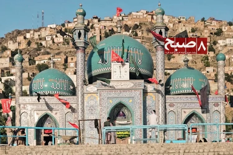 Worshippers gather at the Sakhi Shrine in Kabul, a site visited by Shia and Sunni followers alike, amid ongoing reports of restrictions on religious freedom in Afghanistan. (Photo credit: 8am.media)