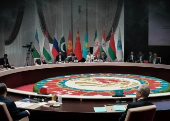 Leaders attend the Shanghai Cooperation Organization meeting, where Afghanistan’s security, regional cooperation and economic connectivity were discussed. (Photo credit: AFP)