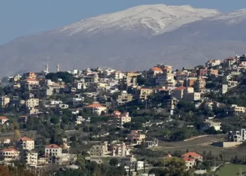 A view of southern Lebanon, where Israeli military attacks have recently targeted the area. (Photo: EPA)