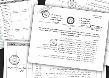 A composite of leaked Taliban General Directorate of Intelligence documents outlining a propaganda plan, media budgets, and a network of fake accounts. (Photo credit: Exclusive)