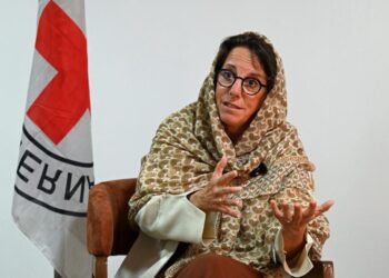 Yasmin Prazo Desimouze - Director of Operations at the International Committee of the Red Cross (Photo: AFP)