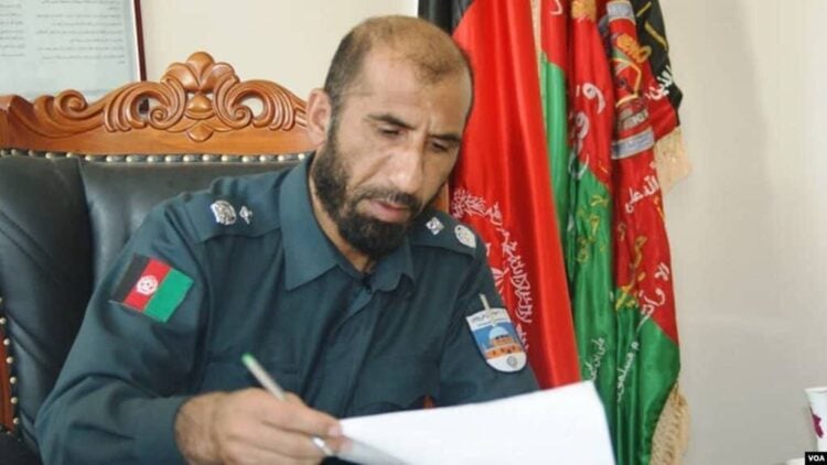 General Matiullah Khan - Former Police Chief of Uruzgan Province (Photo: Exclusive)