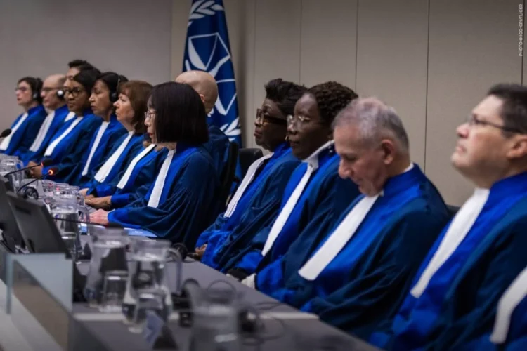 Officials of the International Criminal Court attend a formal event as the court receives recognition for its work in upholding international law and justice. (Photo credit: ICC-CPI/FLICKR)