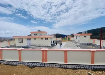 A newly constructed health center in a remote area of Khost province provides essential healthcare services to local residents. (Photo credit: UN)