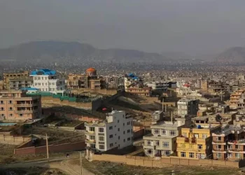 A hilltop view of Omid-e Sabz Township in Kabul, Afghanistan. (Photo credit: Social Media)