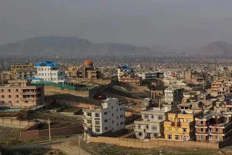 A hilltop view of Omid-e Sabz Township in Kabul, Afghanistan. (Photo credit: Social Media)