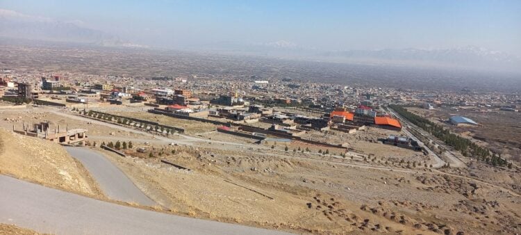 A view of Parwan province, where 13 workers have reportedly been detained by the Taliban for 26 days, with their whereabouts still unknown. (Photo credit: 8am.media)