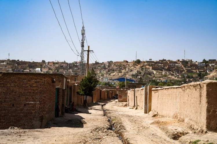 A residential area in Afghanistan (Photo: @UNHabitatAf)