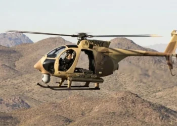 An AH-6 helicopter similar to the type reported to have crashed in Saudi Arabia’s Najran region (Photo: Boeing)