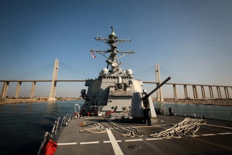 US navy via Reuters
