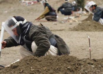 بریتانیا بودجه ماین‌‌پاکی در افغانستان را افزایش می‌دهد 