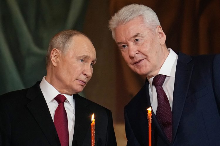VYACHESLAV PROKOFYEV / POOL / AFP
