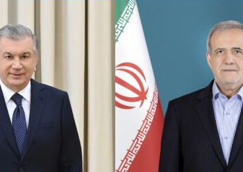 رییسان جمهور ایران و اوزبیکستان در باره مسایل منطقهای گفتوگو کردند