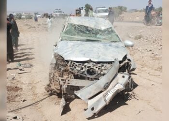 سه کودک یک خانواده در رویداد ترافیکی در لوگر جان باختند