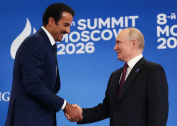 امیر قطر از پیشرفت چشم‌گیر روابط کشورش با روسیه خبرداد