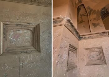 یادگارینویسی بر دیوارهای تاریخی غزنی؛ بیتفاوتیهایی که میراث فرهنگی را تهدید میکنند