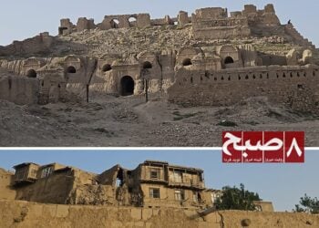 قلعه تاریخی غزنی در حال ویرانی؛ خانوادهها نه توان رفتن دارند، نه اجازه ترمیم