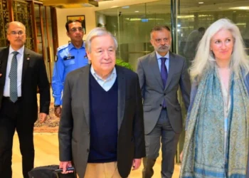 ګوټرېش په درې ورځني سفر اسلام‌اباد ته ورسېد