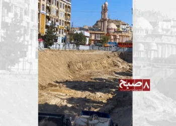 د غزني تر ځمکې لاندې بازار د کار درېدل؛ د طالبانو رسنیزه ننداره د پروژې عملي بندون نه شي پټولای